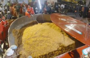 Hilda Baci completes GWR cooking attempt for world’s largest jollof rice