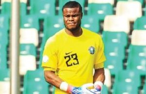 Fans Slam Nwabali Over Costly Error Against Lesotho