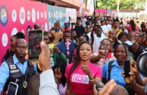 Tacha completes world record attempt of 145 makeovers in 24 hours