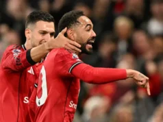 Cunha scores first Man Utd goal in 4-2 win over Brighton