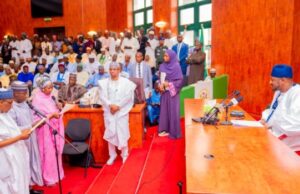 Kastina State Governor Swears-In Three Commissioners, Eight Permanent Secretaries