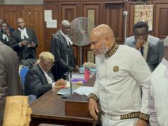 Court fixes November 20 for judgment in Nnamdi Kanu’s ‘terrorism’ trial