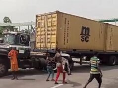 Truck driver arrested for crushing motor boy to death in Lagos