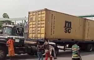 Truck driver arrested for crushing motor boy to death in Lagos