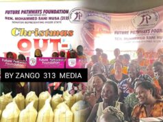 Hajia Saadatu Sani Musa floods Niger East with Christmas largesse