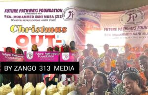 Hajia Saadatu Sani Musa floods Niger East with Christmas largesse