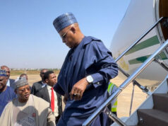Shettima Arrives In Abidjan For President Ouattara’s Inauguration