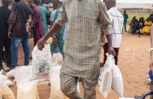 Tinubu support group shares food items to vulnerable families in south-east