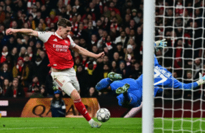 Arsenal Complete Champions League Clean Sweep For Top Spot