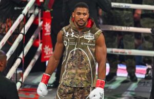 Police Detain Driver Of Anthony Joshua’s Car After Fatal Crash