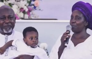 Nigerian couple reveals how they welcomed first child after 30-year wait