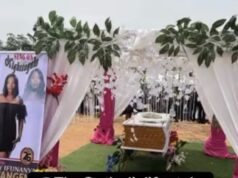 Singer Nanyah buried in Enugu