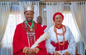 Olu of Warri confers chieftaincy title on Remi Tinubu