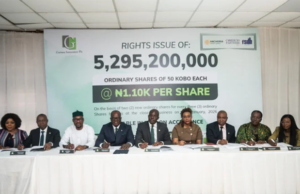 Guinea Insurance Signs N5.8 Billion Rights Issue to Boost Capital