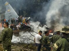At Least 66 Dead After Colombia Military Transport Plane Crashes