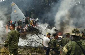 At Least 66 Dead After Colombia Military Transport Plane Crashes