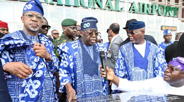 Tinubu Vows To Defeat Insecurity, Praises Gov Abiodun For Gateway Airport Tinubu Vows To Defeat Insecurity, Praises Gov Abiodun For Gateway Airport