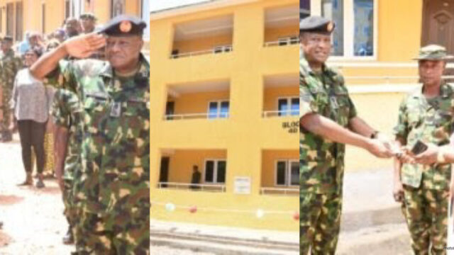 COAS inaugurates 120 flats, solar-powered boreholes for troops in Kaduna