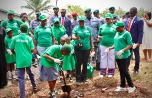 Customs Officers’ Wives Launches Nationwide Tree Planting Campaign, Targets 1,000 Trees in 1 Hour