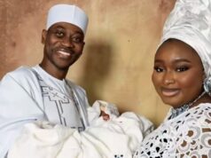 Mo Bimpe dismisses viral ‘AI photos’ of her triplets with Lateef Adedimeji