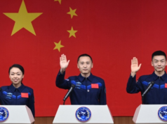 China Launches Three-Crew Space Flight As Part Of Moon Ambitions