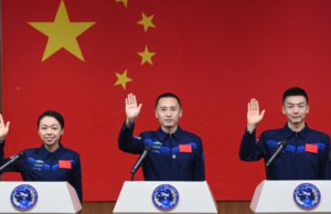 China Launches Three-Crew Space Flight As Part Of Moon Ambitions
