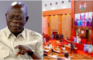 Senate Condemns Oshiomhole’s Comments On NNPCL, Lawmaker Defends Himself
