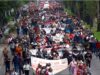 Few hours to World Cup’s kickoff, protesters block roads to stadium hosting opening game